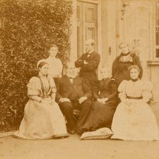 Henry Chamberlain Russell and family at Sydney Observatory