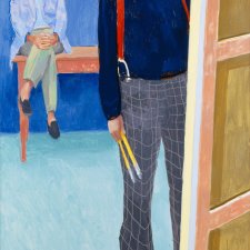 Self portrait with Charlie (David Hockney; Charles Dare Scheips), 2005 David Hockney