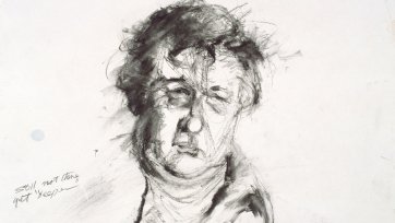 Study for portrait of Bob Ellis