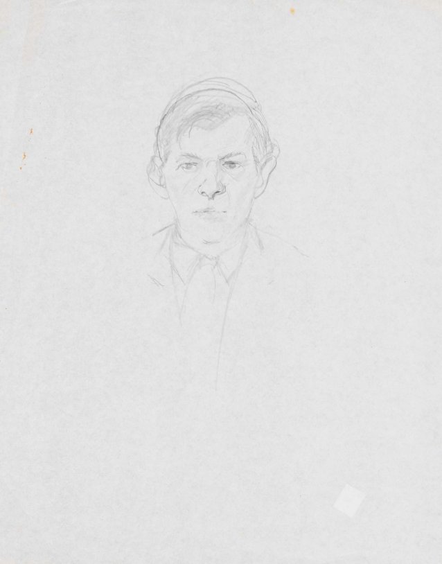 Study for portrait of Peter Elliott