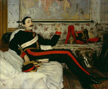 Frederick Burnaby, 1870 James Jacques Tissot