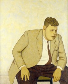 Portrait of a Man (Fred Williams), 1958