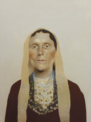 Greek Woman, 2015 by Sarah Ball