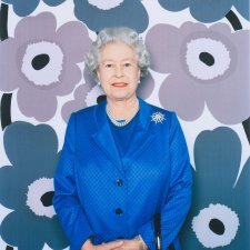 Her Majesty, The Queen, Elizabeth II (Blue)