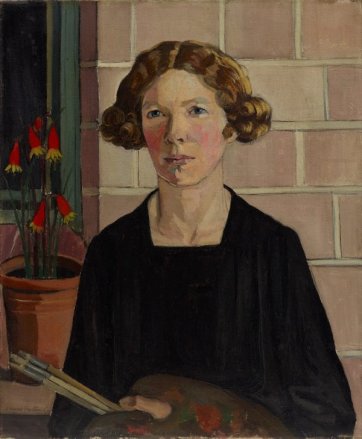 Self portrait, 1930 Margaret Preston. © Art Gallery of New South Wales, gift of the artist at the request of the Trustees 1930