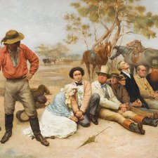 Bushrangers, Victoria, Australia, 1852, 1887 by William Strutt