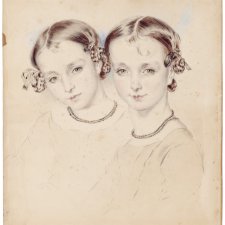 The Cutmear sisters, Jane and Lucy, c. 1842
