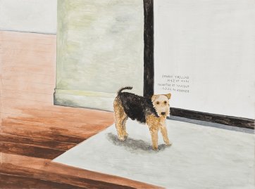 Gallery dog, Brisbane, 2014 by Noel McKenna
Private Collection, Brisbane
Courtesy of Heiser Gallery, Brisbane