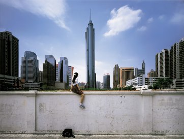 On the wall - Guangzhou (II), 2002