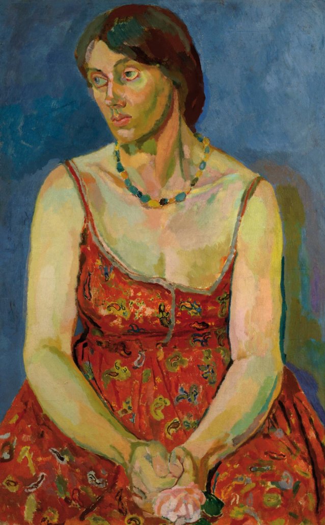 Vanessa Bell, c. 1918 
Duncan Grant