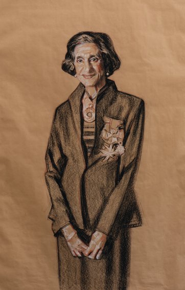 Study for Dame Marie Bashir, c. 2008