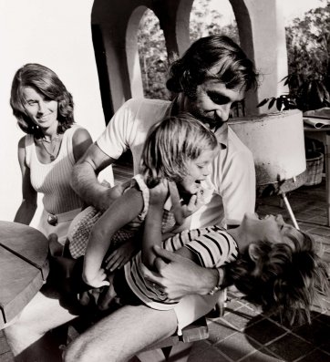 John Newcombe and family