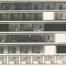 Contact sheet (Linda Piper), 1974 Carol Jerrems