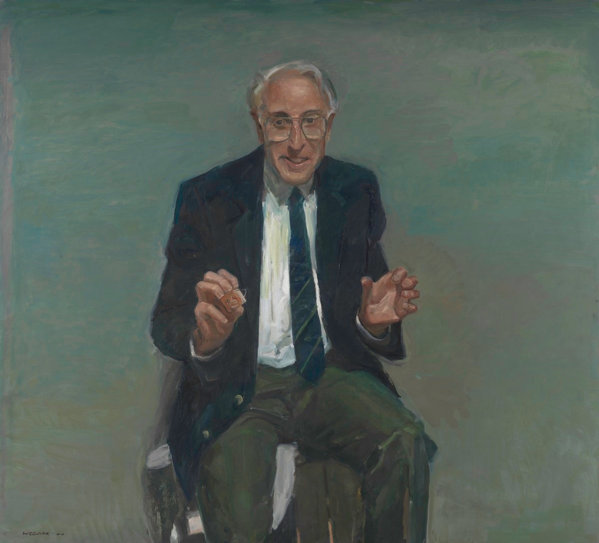 Portrait of Professor Graeme Clark