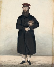 James Guidney, ‘Jemmy the Rock Man’, Birmingham, c.1830 by John Dempsey