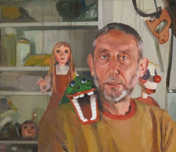 Michael Rosen, Patron of the Little Angel Theatre, London, 2011