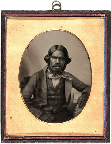 Man of Poonindie Aboriginal Mission – probably Samuel Conwillan [Kandwillan] – South Australia, c.1855