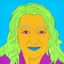 Dame Zaha Hadid, 2008 Michael Craig-Martin