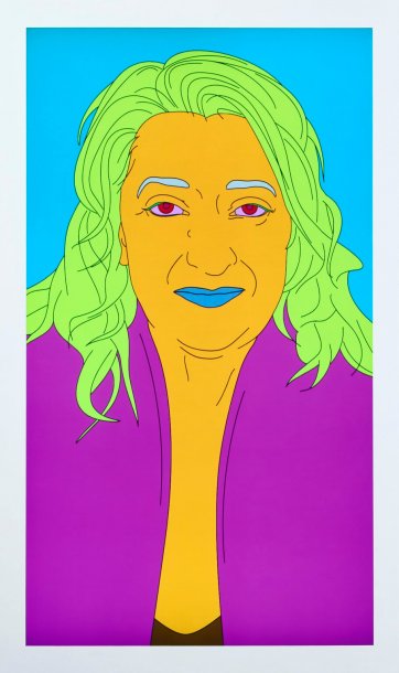 Dame Zaha Hadid, 2008 Michael Craig-Martin