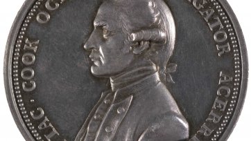 The Royal Society medal in commemoration of Captain James Cook