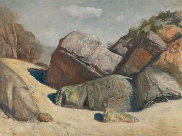 Portrait of some rocks, 1948 Lloyd Rees AC CMG