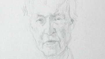 Study for portrait of Frank Fenner AC CMG MBE