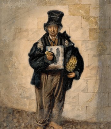 Billy the match man, Liverpool, 1844 by John Dempsey