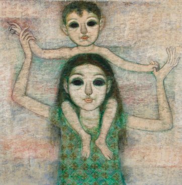 Kakak and Adik, 1972 by Mulyadi W