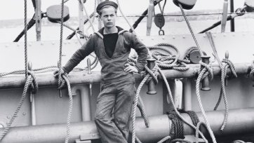 Tall-ship sailor, Torbay, Devon