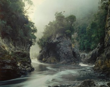 Rock Island Bend. Franklin River, South West Tasmania, 1979 by Peter Dombrovskis