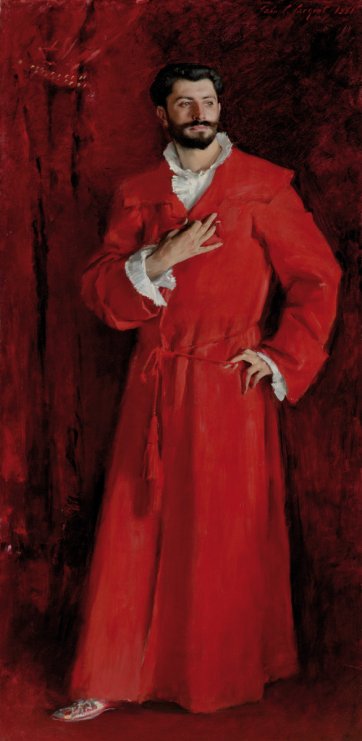 Dr Pozzi at Home, 1881 by John Singer Sargent