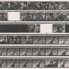 Contact sheet (Mark Lean and Punky), 1974 Carol Jerrems