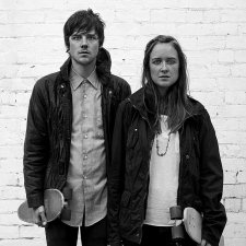 Daniel Whitechurch and Laura McKellar, Fitzroy, Melbourne, Australia, 2009 by Nikki Toole