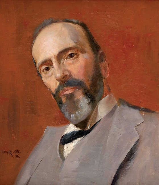 Sketch Portrait, Sir Alex Onslow, 1896