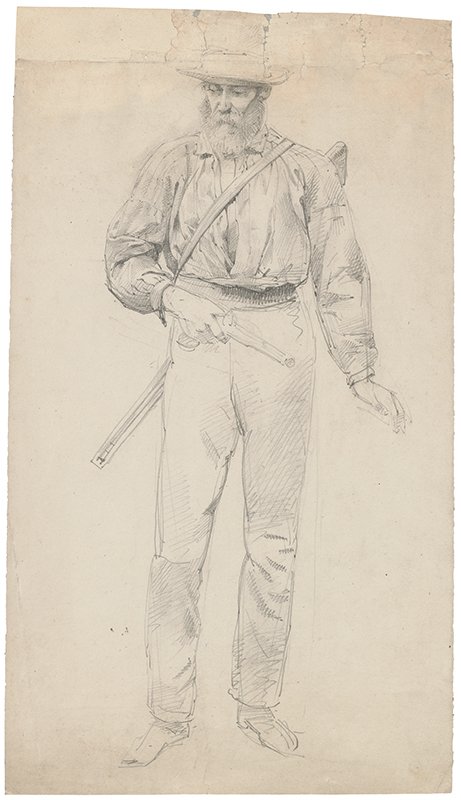 Studies for Bushrangers, Victoria, Australia, 1852 1886