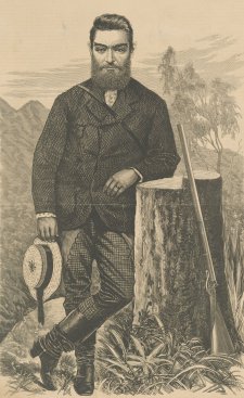 Ned Kelly the Bushranger (from The Australasian Sketcher, 7 August 1880)