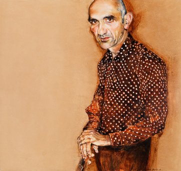 ‘Words and Music’, Portrait of Paul Kelly, 2007 by  Peter Hudson