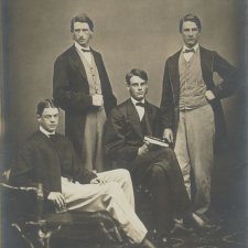 Percy, Reginald, Monty and George Faithfull, undated by Henry Dorner. Image courtesy the National Museum of Australia.