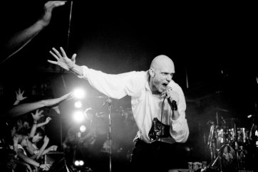 Peter Garrett, Midnight Oil, 1986 Bob King