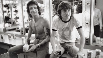 Bon Scott & Angus Young, Atlanta, Georgia