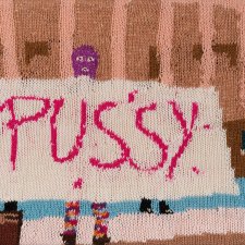 Feminist Fan#1 (PUSSY: Casey at the Melbourne Pussy Riot Protest, 2012) 2015 by Kate Just