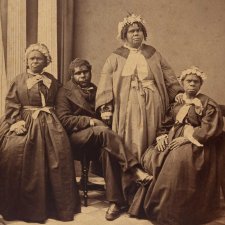 Aborigines, the last of the race, Tasmania