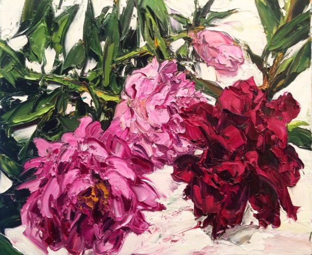 Cut Peonies, 2016