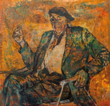 Portrait of Desiderius Orban, 1968 by Judy Cassab