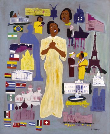 Marian Anderson, c. 1945 William Henry Johnson