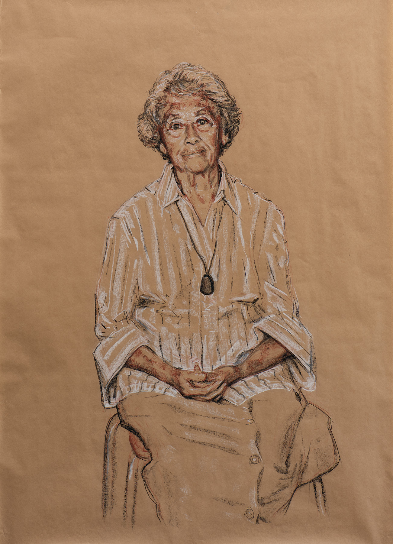 Study for Aunty Mary King, 2010 by Mathew Lynn