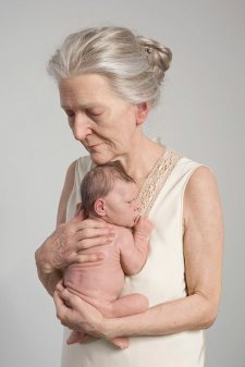 Woman and child, 2010 by Sam Jinks