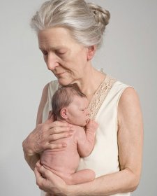 Woman and child, 2010 by Sam Jinks