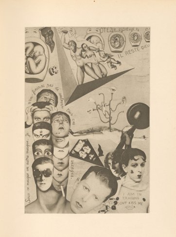 Photogravure from book Unavowed confessions (Aveux non avenus) Paris: Editions du Carrefour 1930 by Claude Cahun