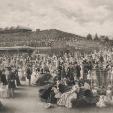 The Lawn at Flemington on Melbourne Cup Day